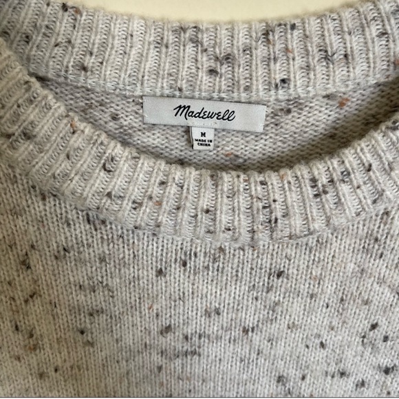 Madewell Donegal Button Sleeve Sweater Dress - Picture 5 of 8